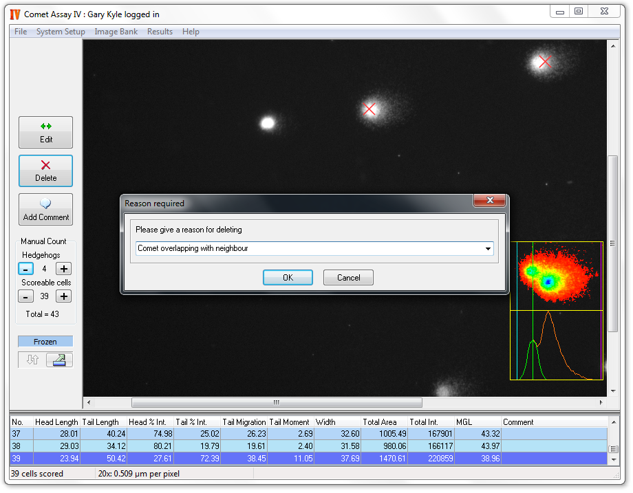 Comet Assay Software greenwayangel